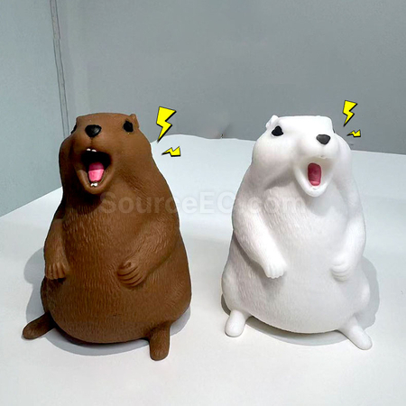 Customization Marmot Squeeze Stress‑Relief Toy Corporate Gifts