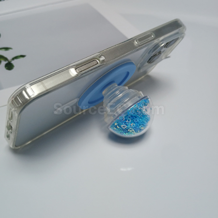 Customization Shake-And-Play 3D Hemispherical Phone Airbag Holder Corporate Gifts