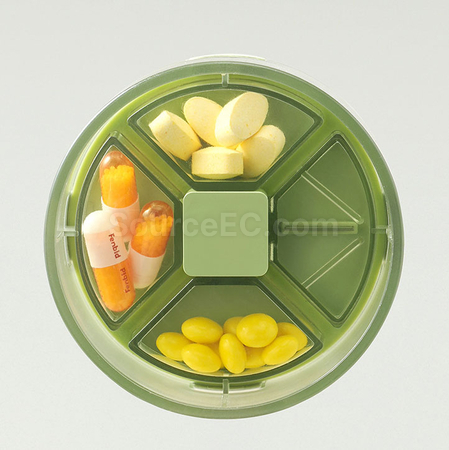 Customization 2‑in‑1 Portable Pill Box Water Cup Corporate Gifts