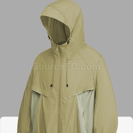 Customization Original Yarn Cool‑Feel Mesh Breathable Sun‑Protective Jacket Corporate Gifts