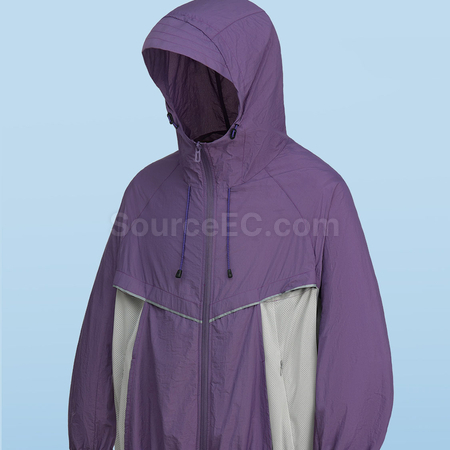 Original Yarn Cool‑Feel Mesh Breathable Sun‑Protective Jacket