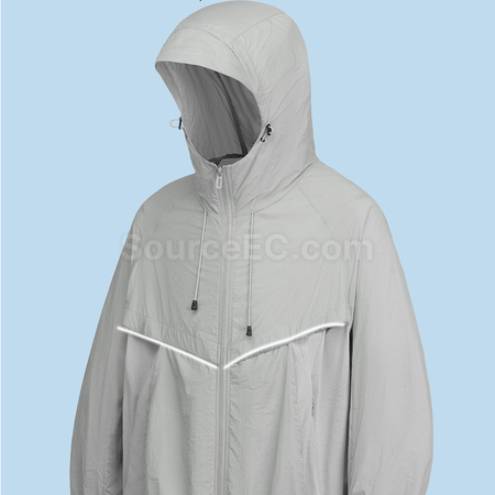 Customization Original Yarn Cool‑Feel Mesh Breathable Sun‑Protective Jacket Corporate Gifts