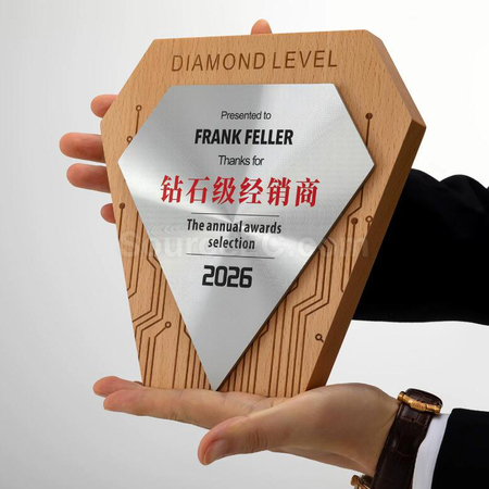 Customization Wooden Trophy Corporate Gifts