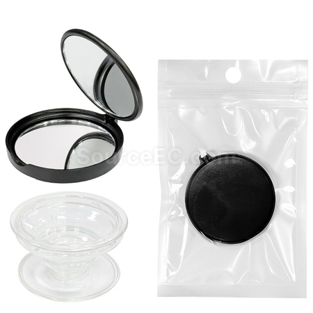 Customization Dual‑sided Mirror Pop‑Socket Phone Stand Corporate Gifts