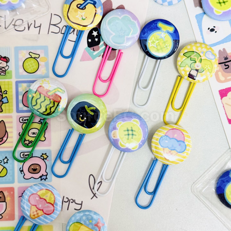 Customization Mini Badge Paper Clip Corporate Gifts