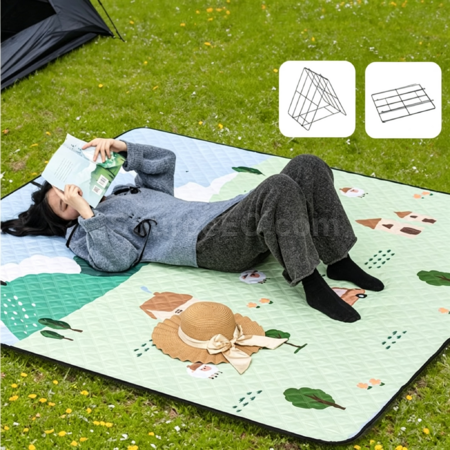 Customization Outdoor Picnic Mat with Backrest Corporate Gifts