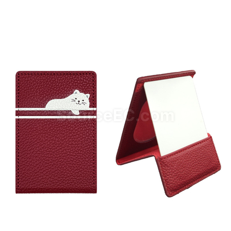 Customization Magnetic Mirror Card Holder Stand Corporate Gifts