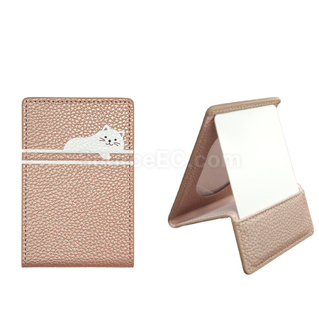 Customization Magnetic Mirror Card Holder Stand Corporate Gifts