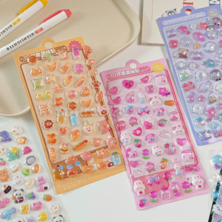 Customization 3D Solid Crystal Sticker (Customizable) Corporate Gifts