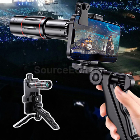Telephoto Zoom Lens with Tripod