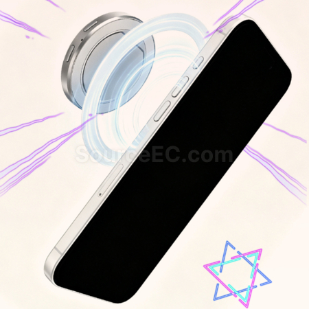 Customization 1.50-Inch Full-Touch Electronic Badge-Magnetic attraction Corporate Gifts