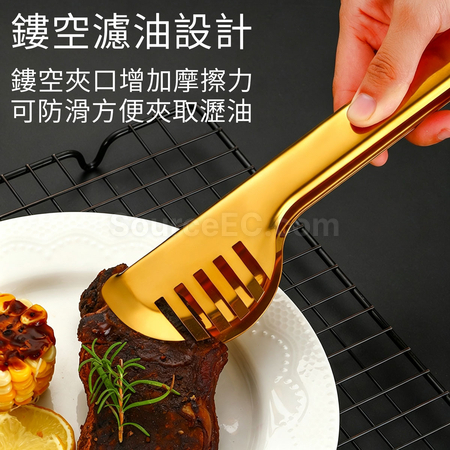 Customization Stainless Steel BBQ Food Tongs Corporate Gifts