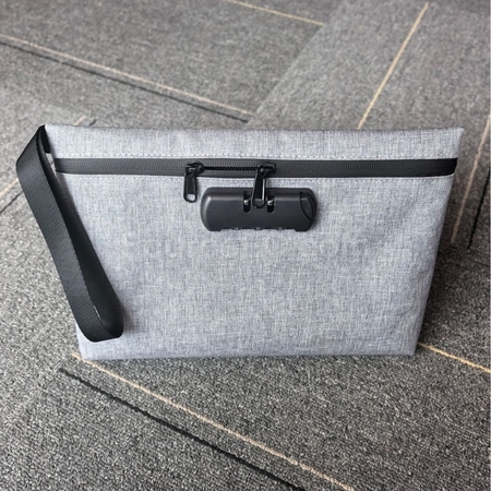 Customization Anti‑theft Password Lock Pouch for Document Storage Corporate Gifts