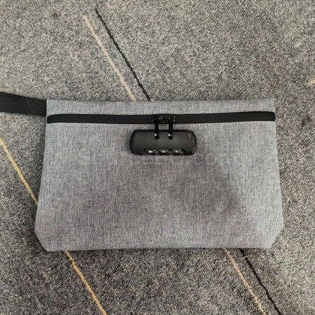 Customization Anti‑theft Password Lock Pouch for Document Storage Corporate Gifts