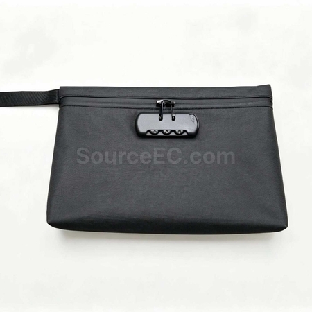 Customization Anti‑theft Password Lock Pouch for Document Storage Corporate Gifts