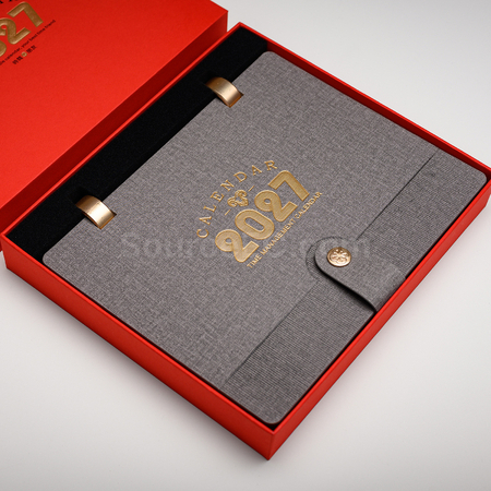 Customization Fabric-Textured Calendar Corporate Gifts