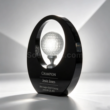Customization Golf Ball Trophy Corporate Gifts