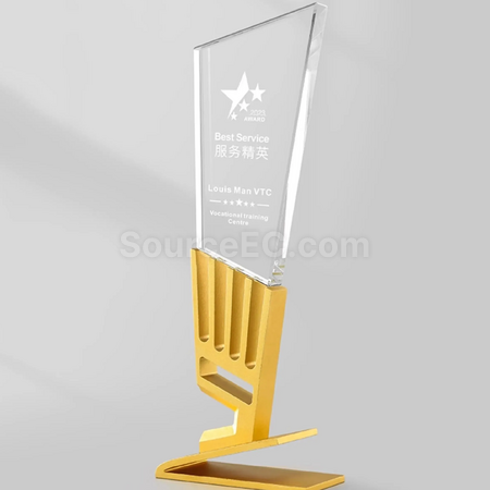 Customization Color Crystal Trophy Corporate Gifts