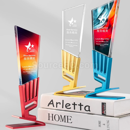 Customization Color Crystal Trophy Corporate Gifts