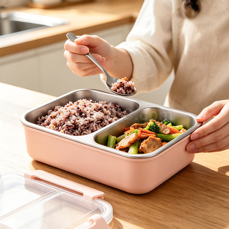 Customization Pure Titanium Bento Box Corporate Gifts