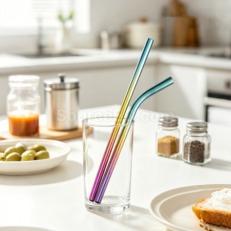 Pure Titanium Straw
