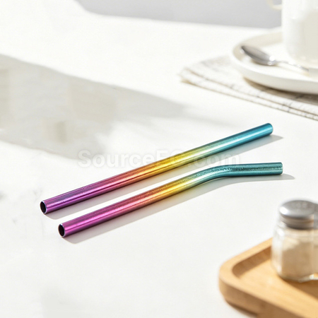 Customization Pure Titanium Straw Corporate Gifts