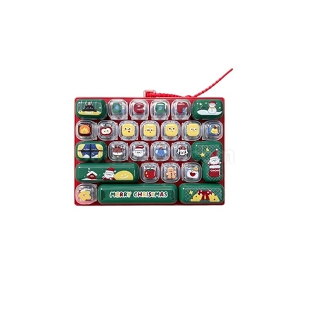 Christmas-Themed Decompression Buttons