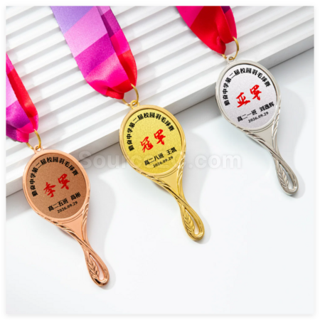 Customization Badminton Medals Corporate Gifts