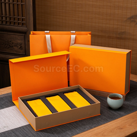 Customization Paper-Cut Tea Gift Box Corporate Gifts