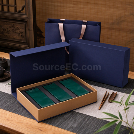 Customization Paper-Cut Tea Gift Box Corporate Gifts