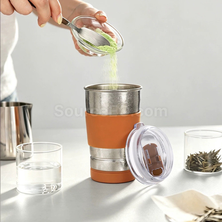 Customization Pure Titanium Automatic Mixing Cup Corporate Gifts