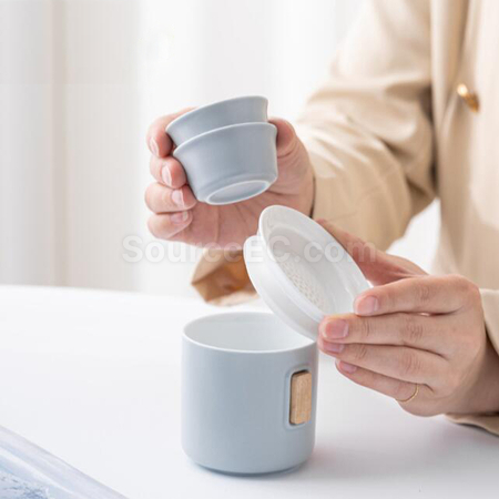 Customization Portable Travel Kung Fu Tea Set Corporate Gifts