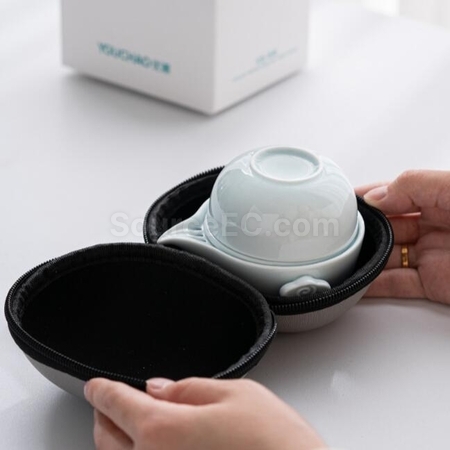 Customization Portable Travel Kung Fu Tea Set Corporate Gifts