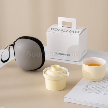 Customization Portable Travel Kung Fu Tea Set Corporate Gifts