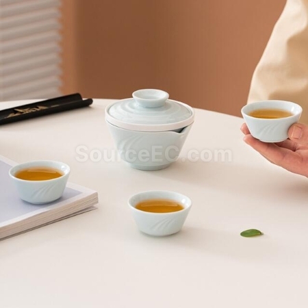 Customization Portable Travel Kung Fu Tea Set Corporate Gifts