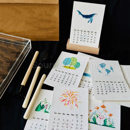 Customization Seed Paper Calendar Corporate Gifts