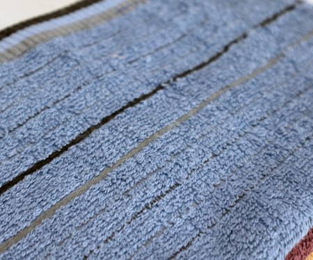 Customization 【Taiwan-made】Dark Graphene Horizontal Stripe Towel Corporate Gifts