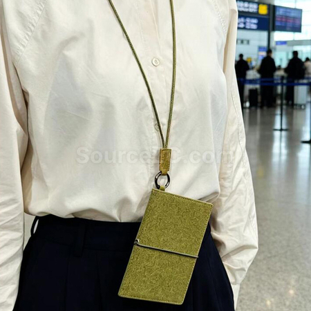 Customization Tea Residue Passport Holder Corporate Gifts
