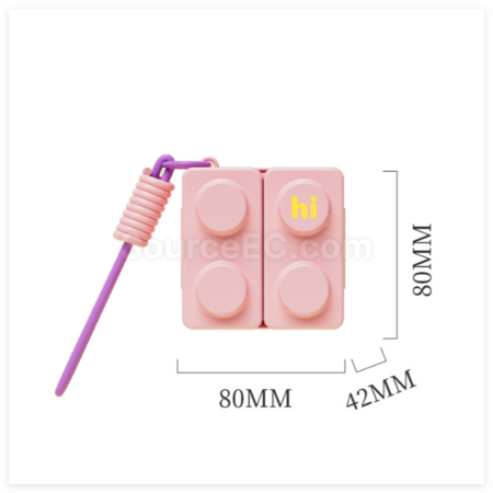 Customization Portable Magnetic Building Block Pillbox Corporate Gifts