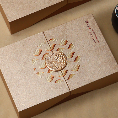 Customization Double-door Tea Gift Box Set Corporate Gifts