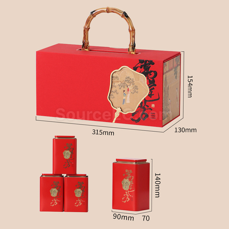 Customization Handheld Tea Gift Box Set Corporate Gifts