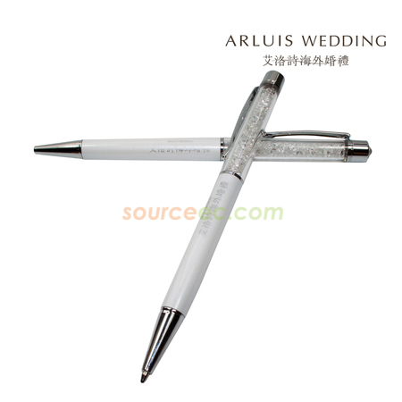 Crystal Pen With Stylus, Metal Pens, pen orders, ballpoint pens, laser engraving pens, Crystal Pen, Stylus Pen