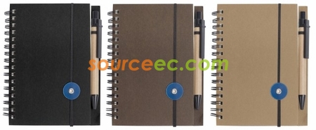 Customization Eco Notebook With Pen Corporate Gifts