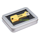 Metal USB Gold Key Flash Drive 8GB