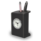 Pen Holder With Clock
