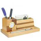 Wooden 4 In 1 Desktop Set