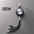 Customization3 in 1 Retractable Charging CableCorporate Gifts