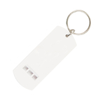 Plastic Whistle Keychain