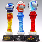 Glass Crystal Trophy