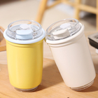 Stainless Steel Dual-Drink Coffee Cup